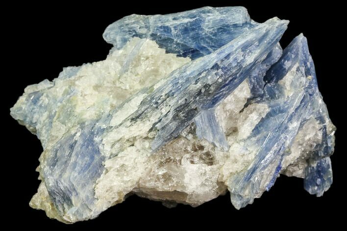 Vibrant Blue Kyanite In Quartz - Brazil #80398